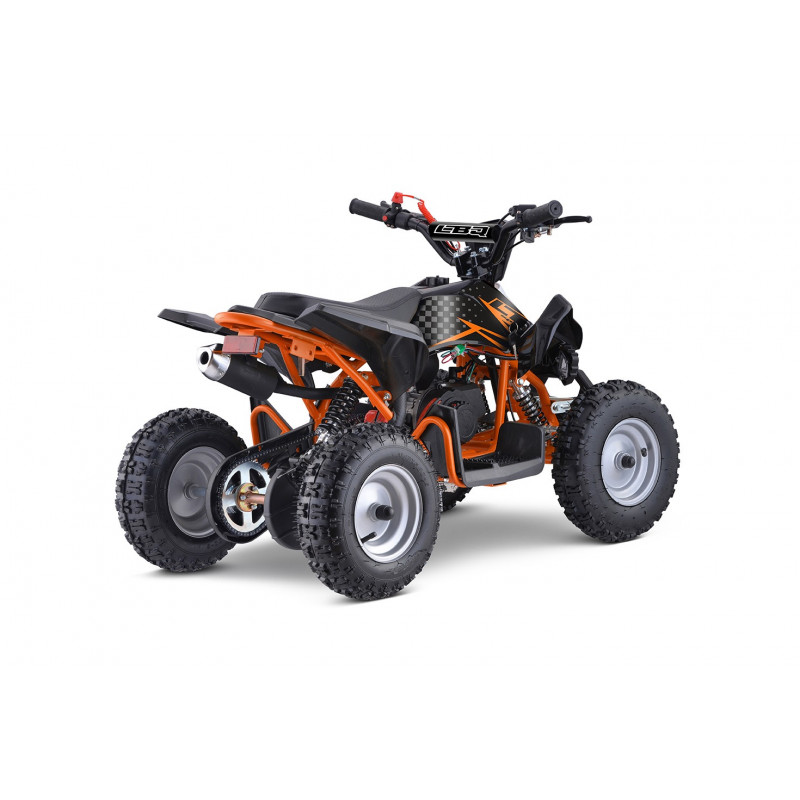 Pocket Quad 50cc enfant LBQ Speedy BW6 ORANGE
