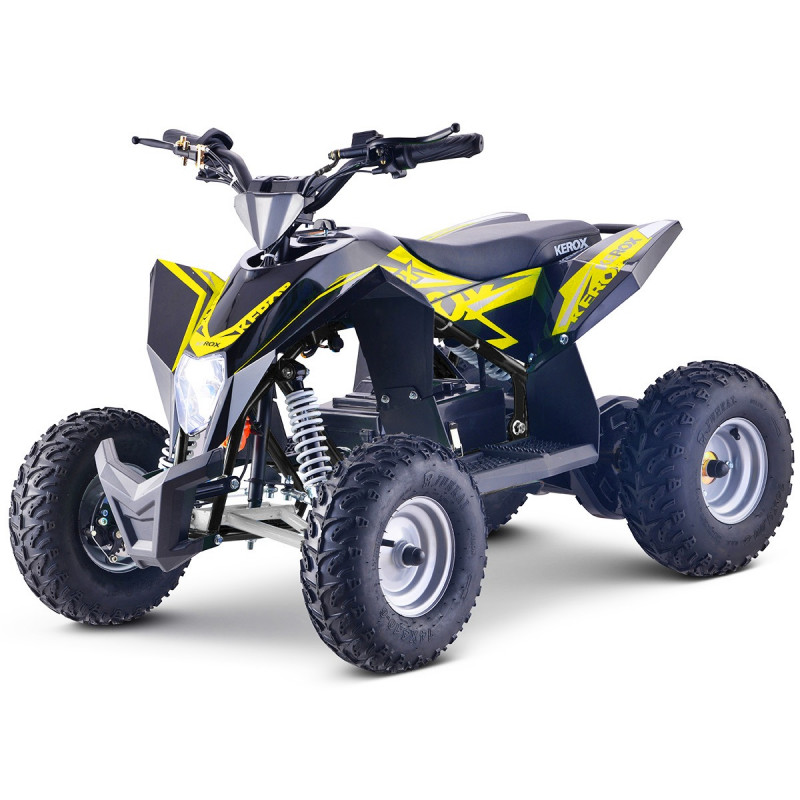 Quad électrique 1000W enfant KEROX E-MKT JAUNE