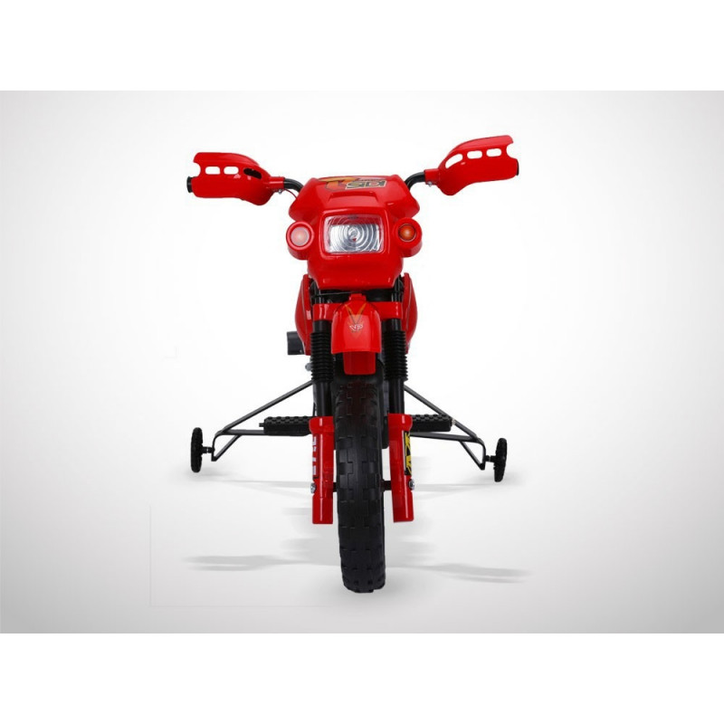 Moto électrique enfant COBRA Rouge 18W KINGTOYS