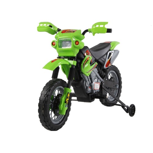 Moto électrique enfant 6V COBRA Vert 18W KINGTOYS