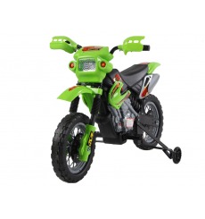 Moto électrique enfant 6V COBRA Vert 18W KINGTOYS