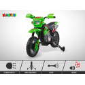Moto électrique enfant COBRA Vert 18W KINGTOYS Moto électrique enfant COBRA Vert 18W KINGTOYS