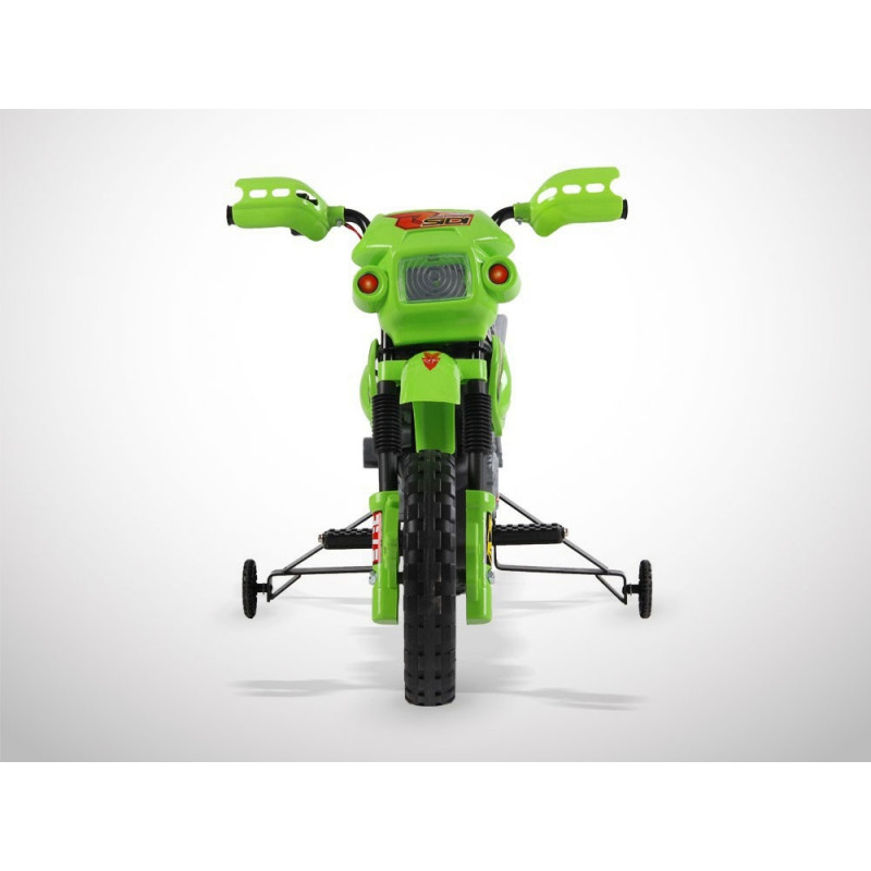 Moto électrique enfant COBRA Vert 18W KINGTOYS