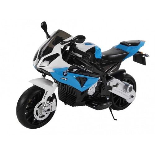 Moto électrique 12v BMW enfant bleue 70W S1000RR KINGTOYS