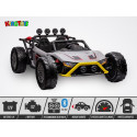 Buggy électrique enfant 2 places 240w GRIS SLIDER KINGTOYS Buggy électrique enfant 2 places 240w GRIS SLIDER KINGTOYS