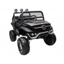 Buggy 4X4 électrique enfant 2 places 12V MERCEDES UNIMOG NOIR KINGTOYS Buggy 4X4 électrique enfant 2 places 12V MERCEDES UNIMOG NOIR KINGTOYS