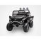 Buggy 4X4 électrique enfant 2 places 12V MERCEDES UNIMOG NOIR KINGTOYS