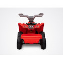 Quad électrique enfant 6V ROUGE à remorque BISON KINGTOYS Quad électrique enfant 6V ROUGE à remorque BISON KINGTOYS