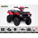 Quad électrique enfant 12V ROUGE RINO KINGTOYS Quad électrique enfant 12V ROUGE RINO KINGTOYS