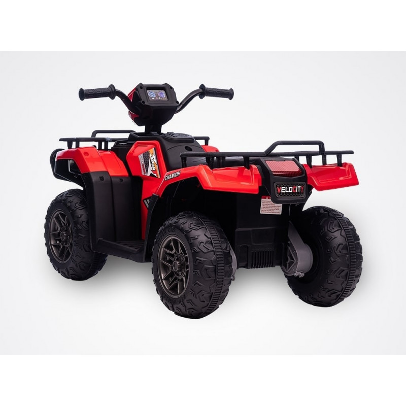 Quad électrique enfant 12V ROUGE RINO KINGTOYS