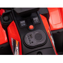Quad électrique enfant 12V ROUGE RINO KINGTOYS Quad électrique enfant 12V ROUGE RINO KINGTOYS
