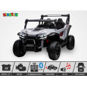 Buggy 4X4 électrique enfant 24V 2 places SSV GRIS KINGTOYS Buggy 4X4 électrique enfant 24V 2 places SSV GRIS KINGTOYS