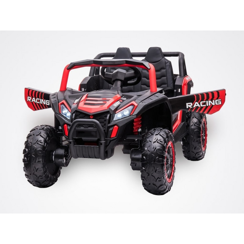 Buggy électrique enfant 12V 2 places SPORTAX ROUGE KINGTOYS
