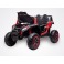 Buggy électrique enfant 12V 2 places SPORTAX ROUGE KINGTOYS