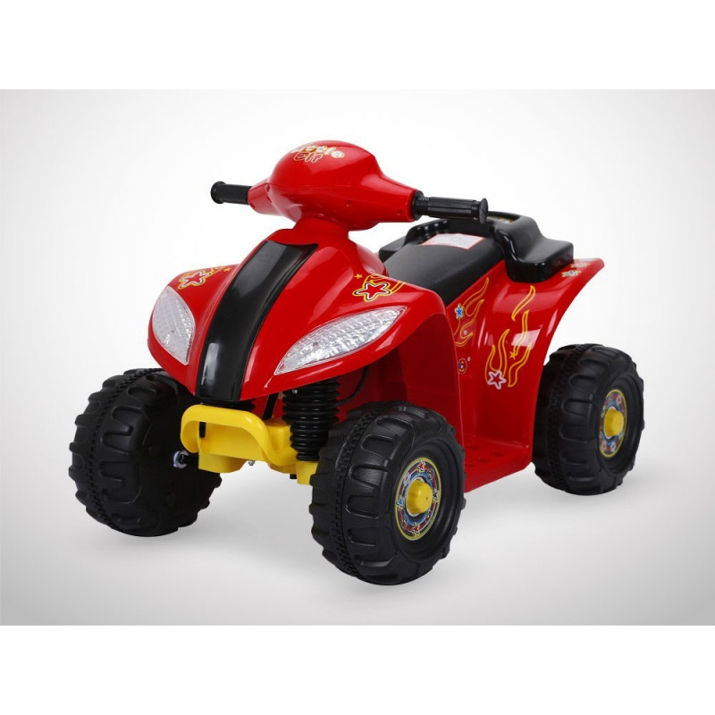 Quad enfant électrique 6V ROUGE VAROX KINGTOYS