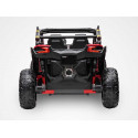 Buggy électrique enfant 12V 2 places TURBO-R ROUGE KINGTOYS Buggy électrique enfant 12V 2 places TURBO-R ROUGE KINGTOYS