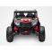 Buggy électrique enfant 12V 2 places TURBO-R ROUGE KINGTOYS