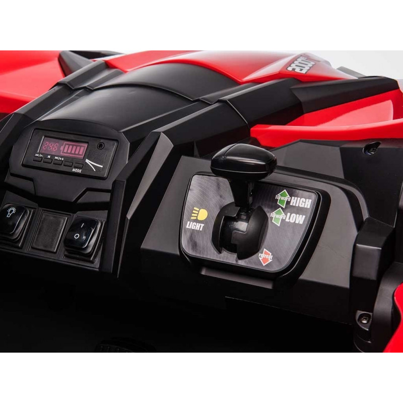 Buggy enfant électrique12V - 240w 2 places SPORTAX ROUGE KINGTOYS