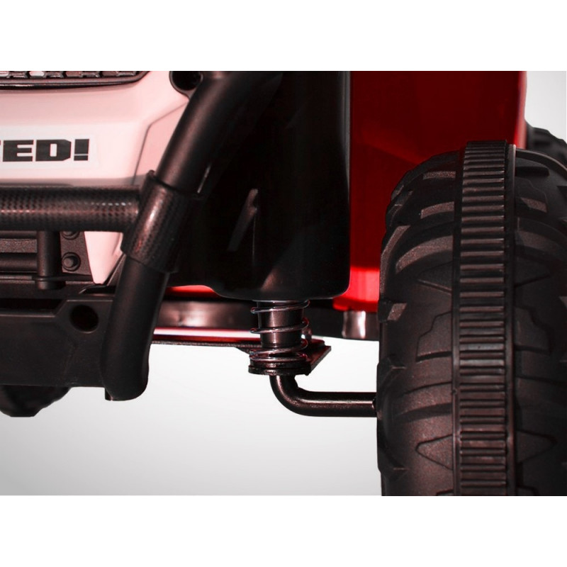 Quad enfant électrique 6V ROUGE BISON KINGTOYS