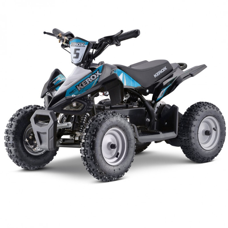 Pocket Quad électrique 800w enfant KEROX E-Rex BW6 BLEU