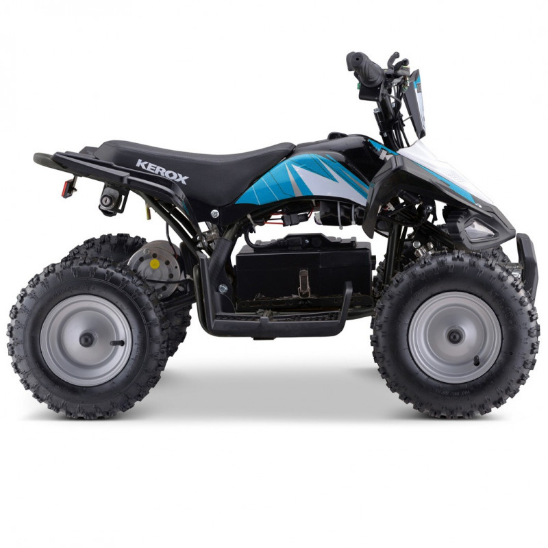 Pocket Quad électrique 800w enfant KEROX E-Rex BW6 BLEU
