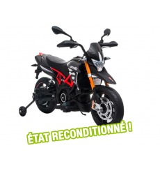 Moto électrique Aprilia Dorsoduro 6v pour enfants, état reconditionné