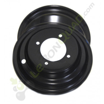 Jante 7' avant 4 trous noire de Quad Speedbird