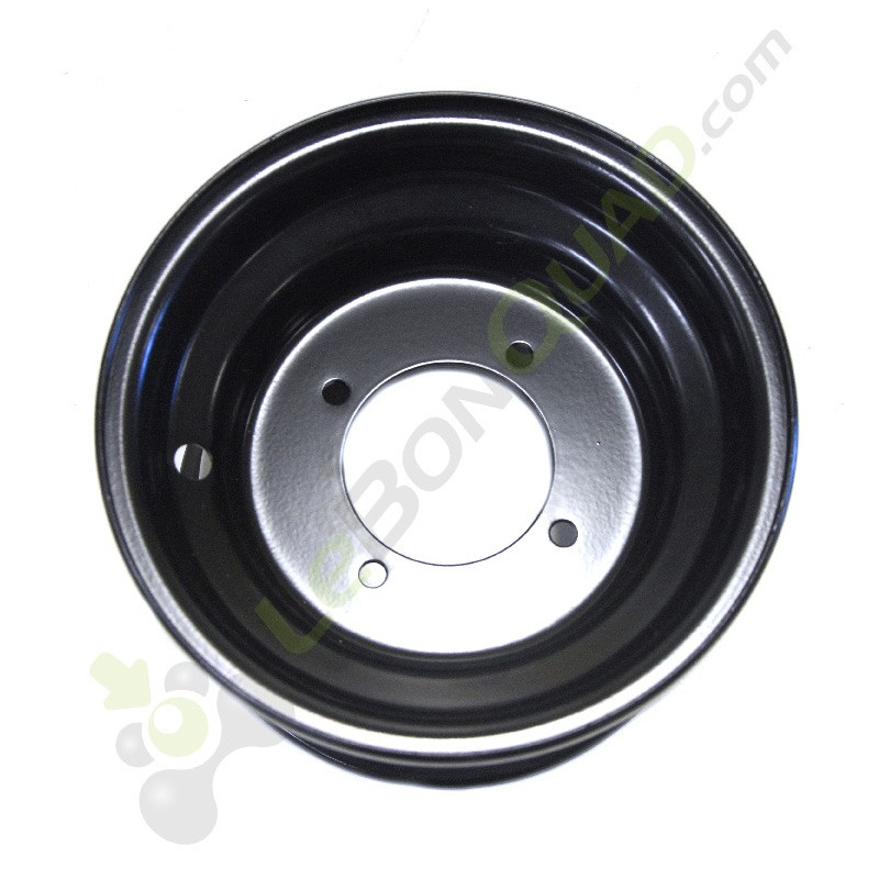 Jante 7' avant 4 trous noire de Quad Speedbird