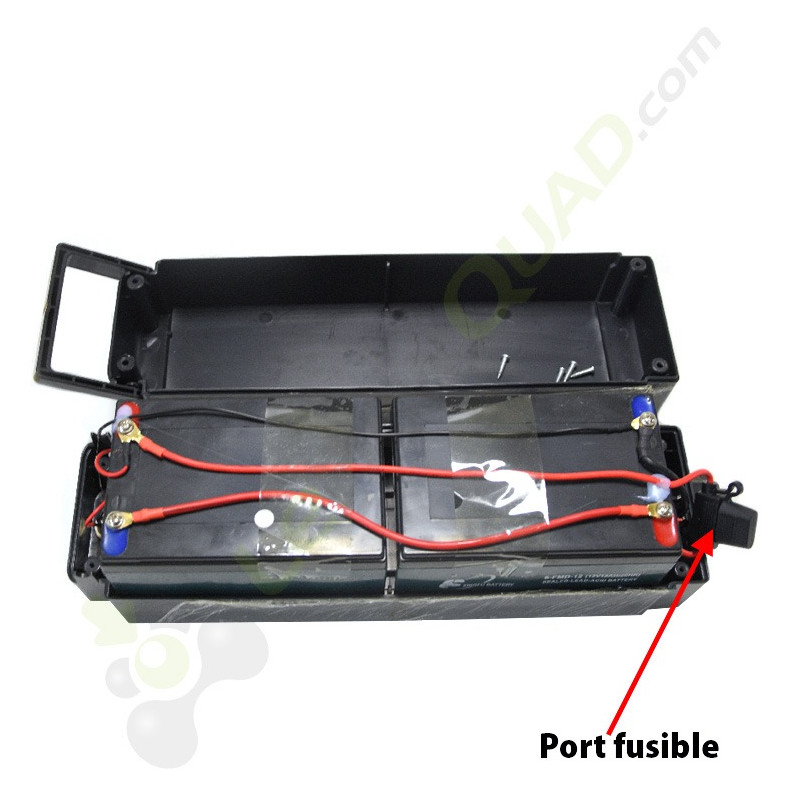 Boîte complète 2 batteries, 24v de pocket cross électrique