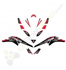 Kit décoration de Quad Speedbird ROUGE