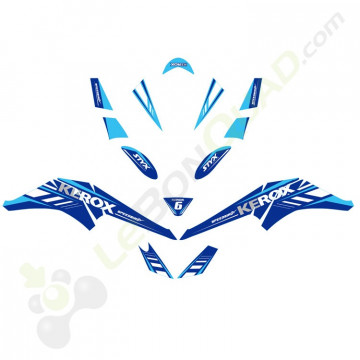 Kit décoration de Quad Speedbird BLEU