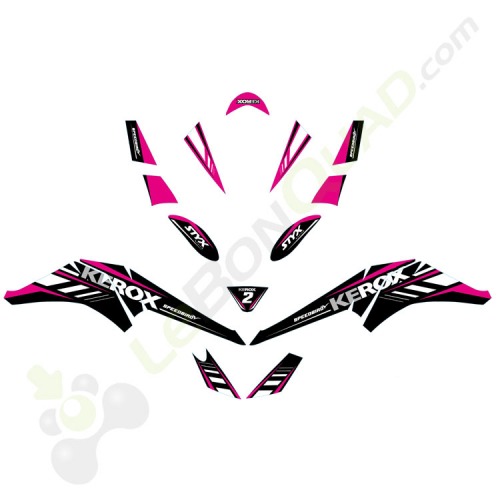 Kit décoration de Quad Speedbird ROSE