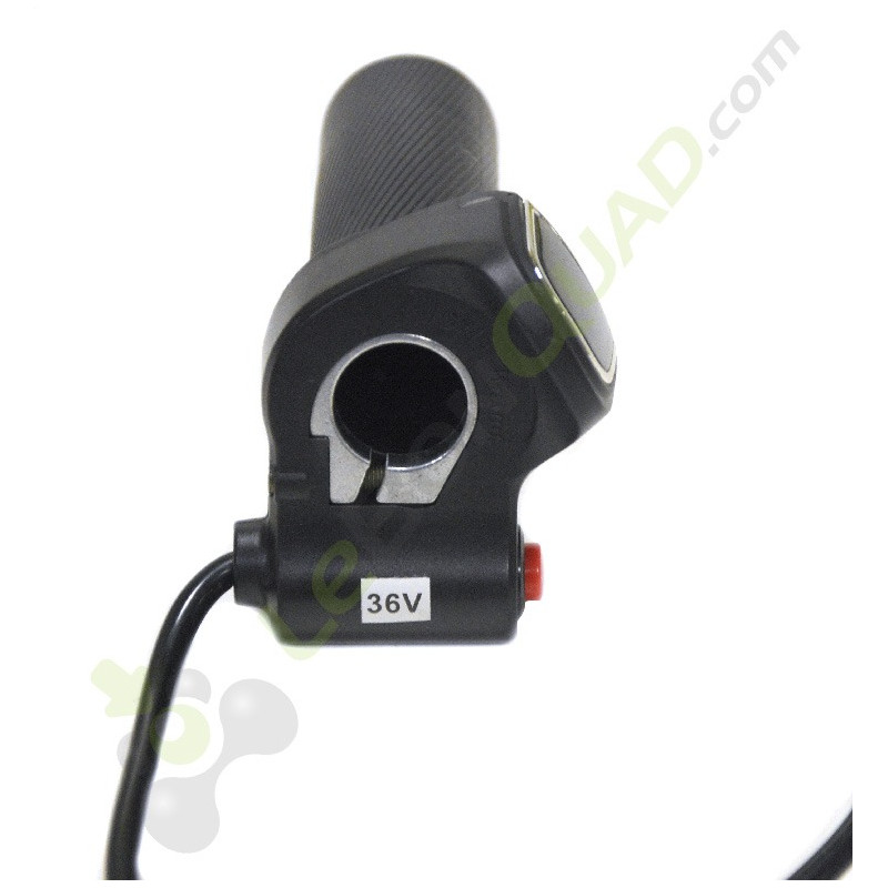 Commande d'accélérateur avec voyant de charge et bouton on/off de quad électrique