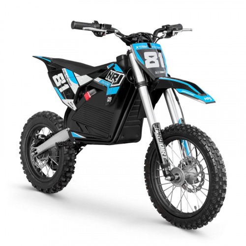 Moto cross électrique 1600W BLEU NRJ