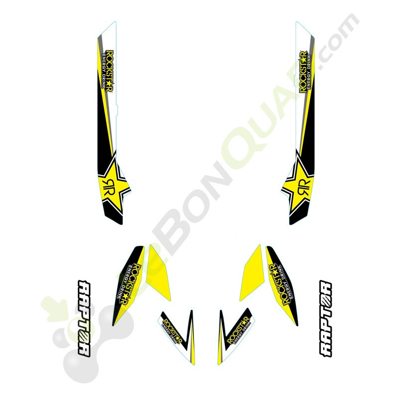 Kit décoration KEROX Raptor ROCKSTAR quad enfant
