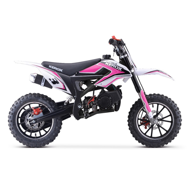 Pocket cross 50cc enfant KEROX Mico ROSE