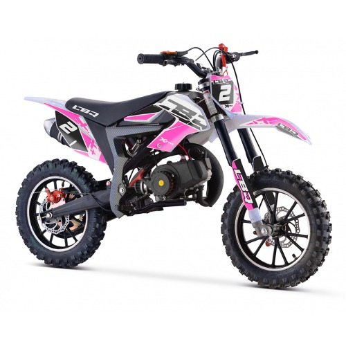 Pocket cross 50cc enfant LBQ XTM500 ROSE