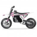 Pocket bike électrique enfant 500w MX ROSE Pocket bike électrique enfant 500w MX ROSE