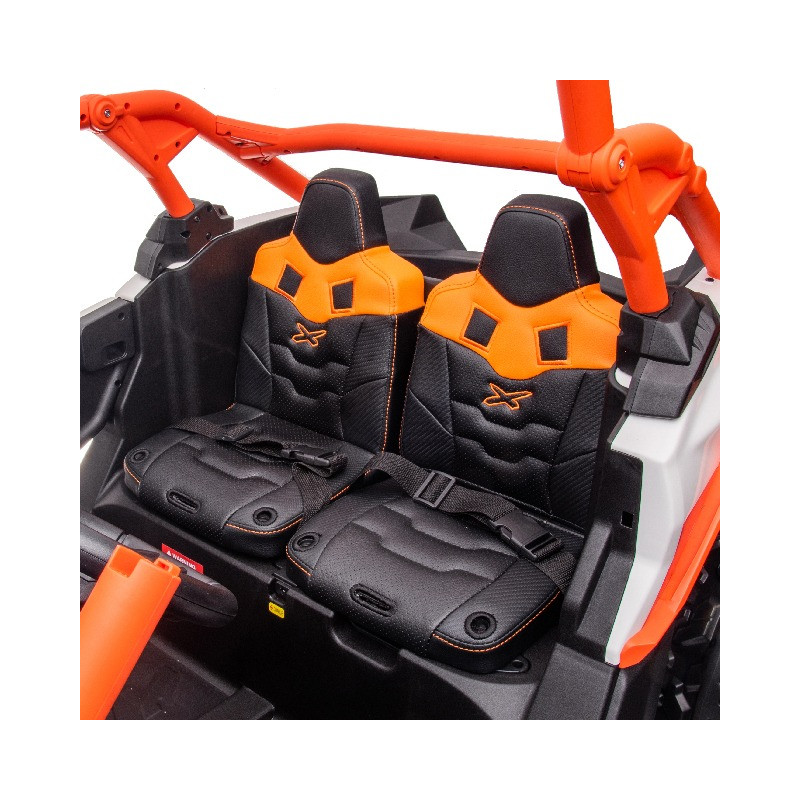 Buggy électrique enfant CAN AM MAVERICK 24V ORANGE KEROX