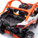 Buggy électrique enfant CAN AM MAVERICK 24V ORANGE KEROX Buggy électrique enfant CAN AM MAVERICK 24V ORANGE KEROX