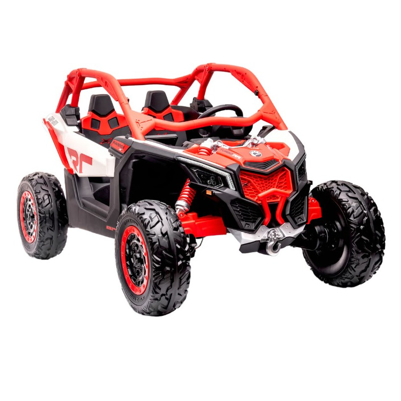 Buggy électrique enfant CAN AM MAVERICK 24V ROUGE KEROX