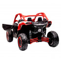 Buggy électrique enfant CAN AM MAVERICK 24V ROUGE KEROX Buggy électrique enfant CAN AM MAVERICK 24V ROUGE KEROX