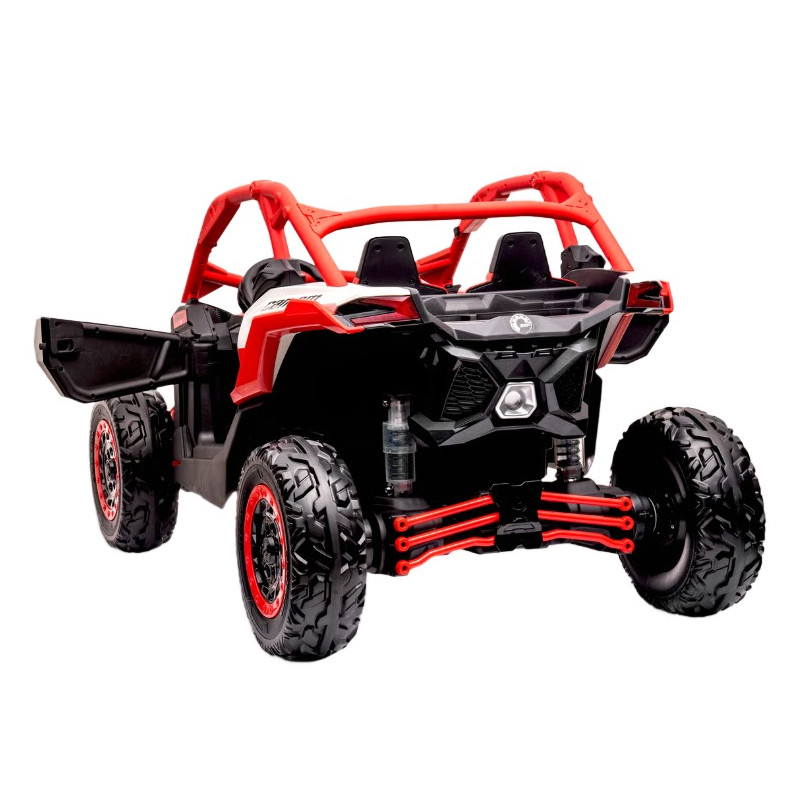 Buggy électrique enfant CAN AM MAVERICK 24V ROUGE KEROX