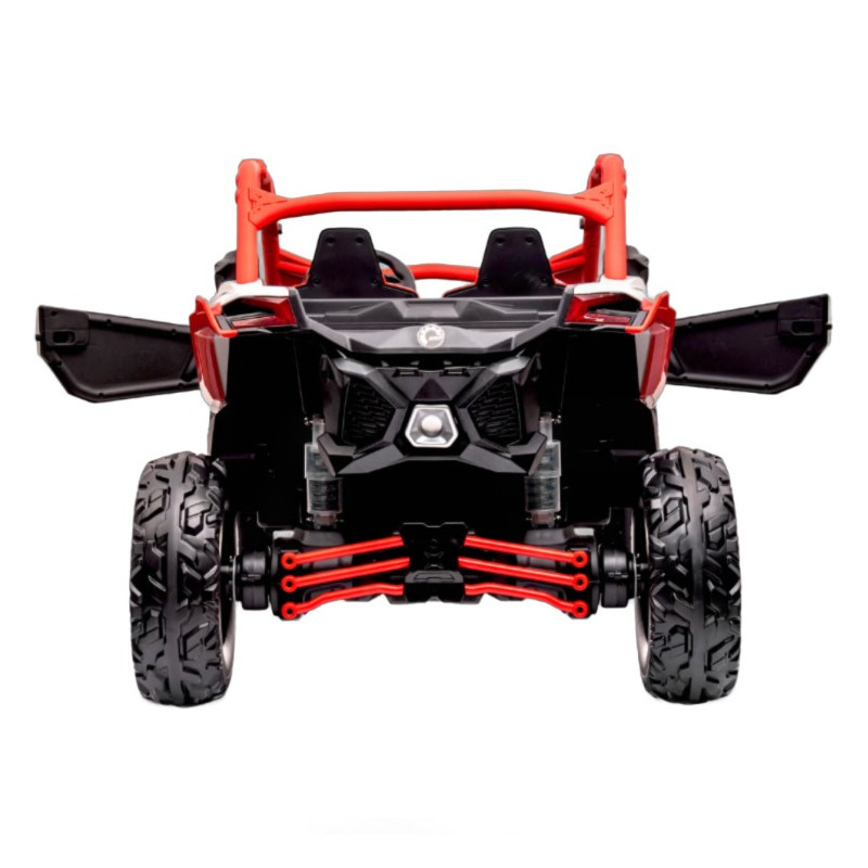 Buggy électrique enfant CAN AM MAVERICK 24V ROUGE KEROX