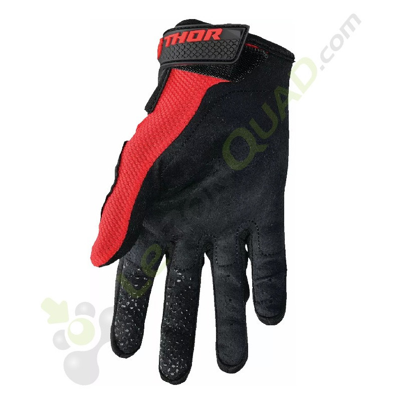 Gants enfant THOR Sector taille YL ROUGE-BLANC-NOIR