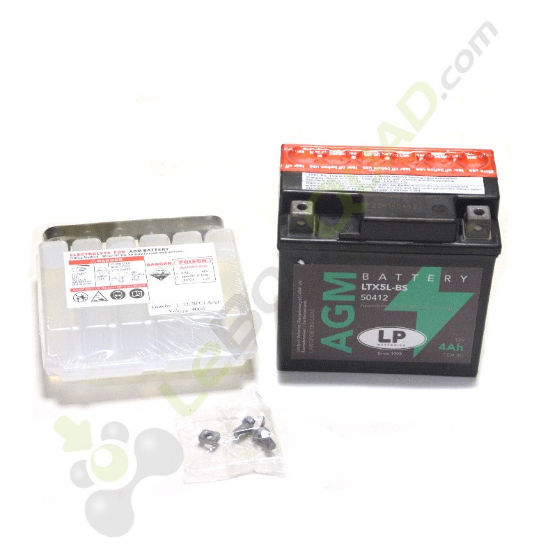 Batterie LANDPORT AGM LTX5L-BS de Quad et pit bike