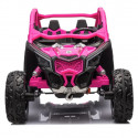 Buggy électrique enfant CAN AM MAVERICK 24V ROSE Buggy électrique enfant CAN AM MAVERICK 24V ROSE