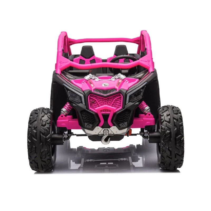 Buggy électrique enfant CAN AM MAVERICK 24V ROSE