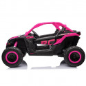 Buggy électrique enfant CAN AM MAVERICK 24V ROSE Buggy électrique enfant CAN AM MAVERICK 24V ROSE