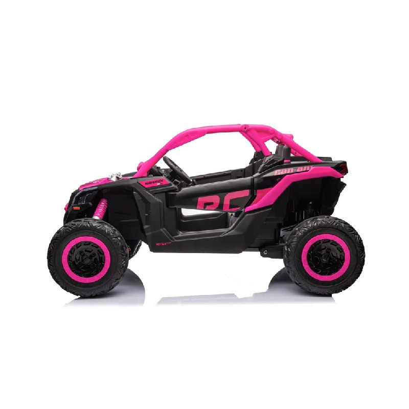 Buggy électrique enfant CAN AM MAVERICK 24V ROSE